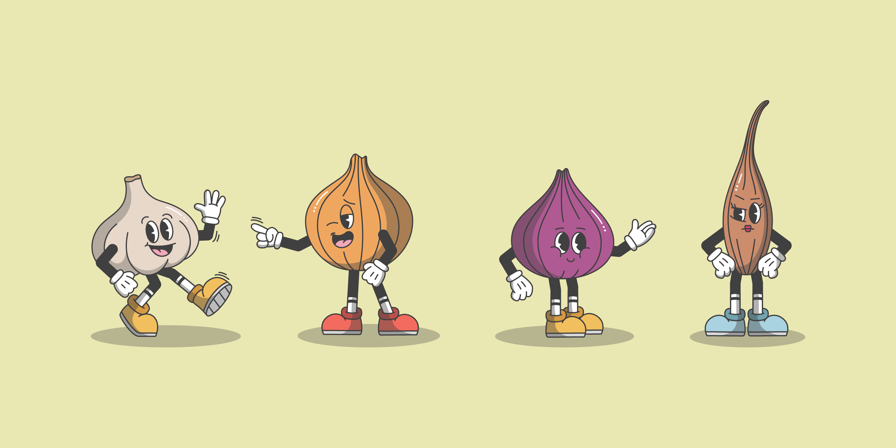 Onion Rubber Hose graphic design illustration rubber hose vector