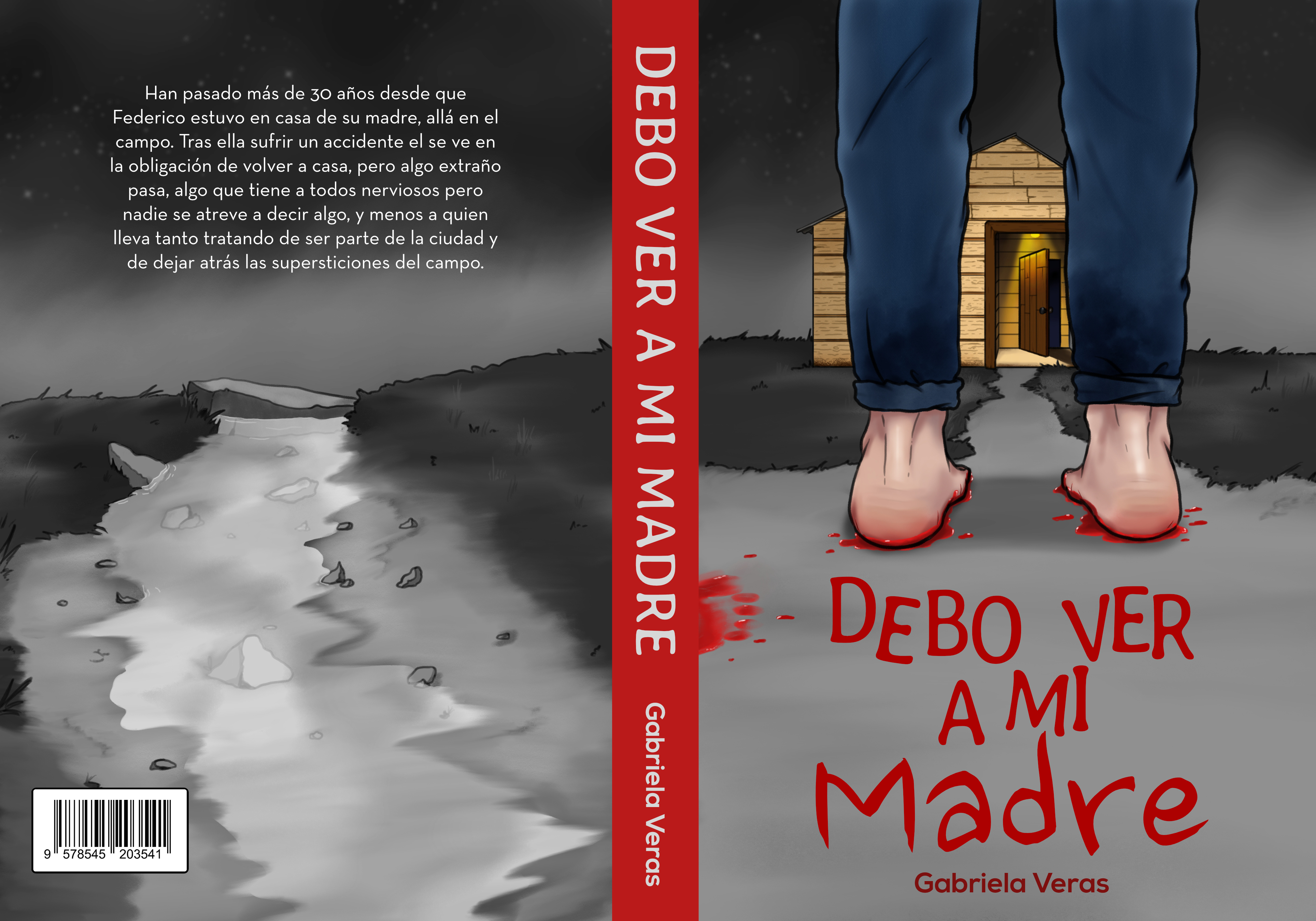 Book cover portfolio piece