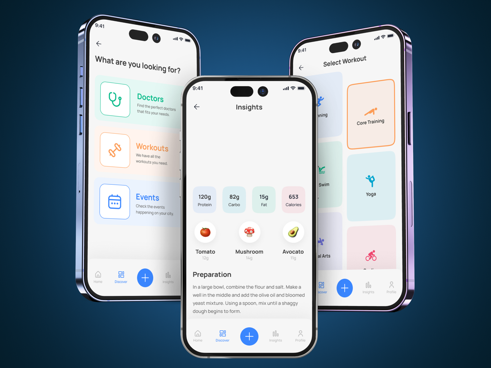 Example of Mobile App UI UX Design (Upto 5 Screens)