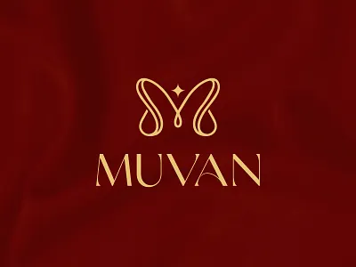 Muvan Luxury Fashion Logo brand branding clothing creative design fashion graphic design graphicdesigner iconiclogo illustration lifestyle logo logodesign logodesigner logofolio logoservice logotype luxurylogo minimal modren