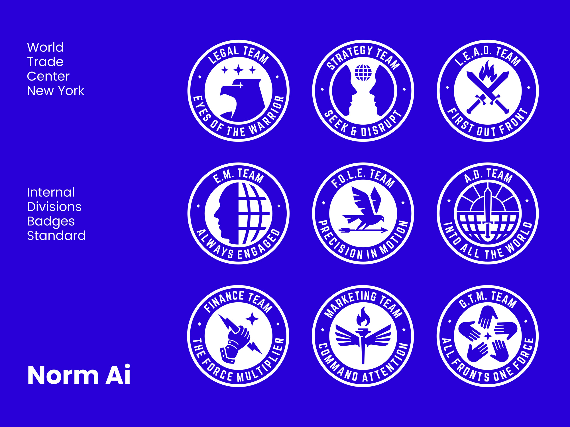 Example of Norm AI Badges