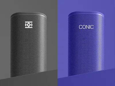 Conic© audio audiologo branding identitydesign logo design minimalist musiclogo sonicbranding sounddesign visual identity waveform