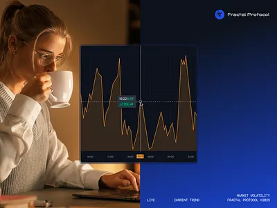 AI Product design interface chart hover ✦ Fractal Protocol ai animation clean dashboard design interaction interface motion graphics product design service startup ui ux