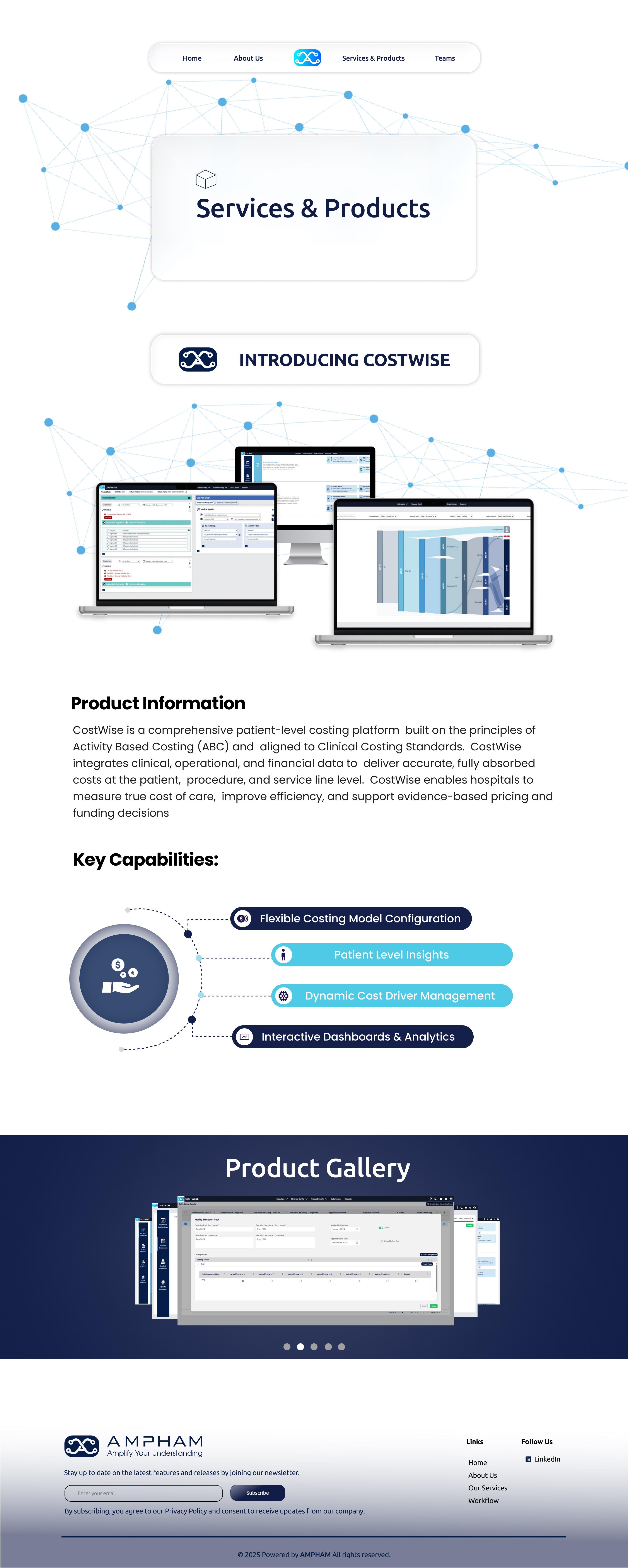 Detailed services ui