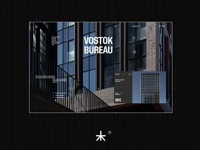 Luxury Web Design for Contemporary Architecture Bureau branding logo typography ui visual identity web design