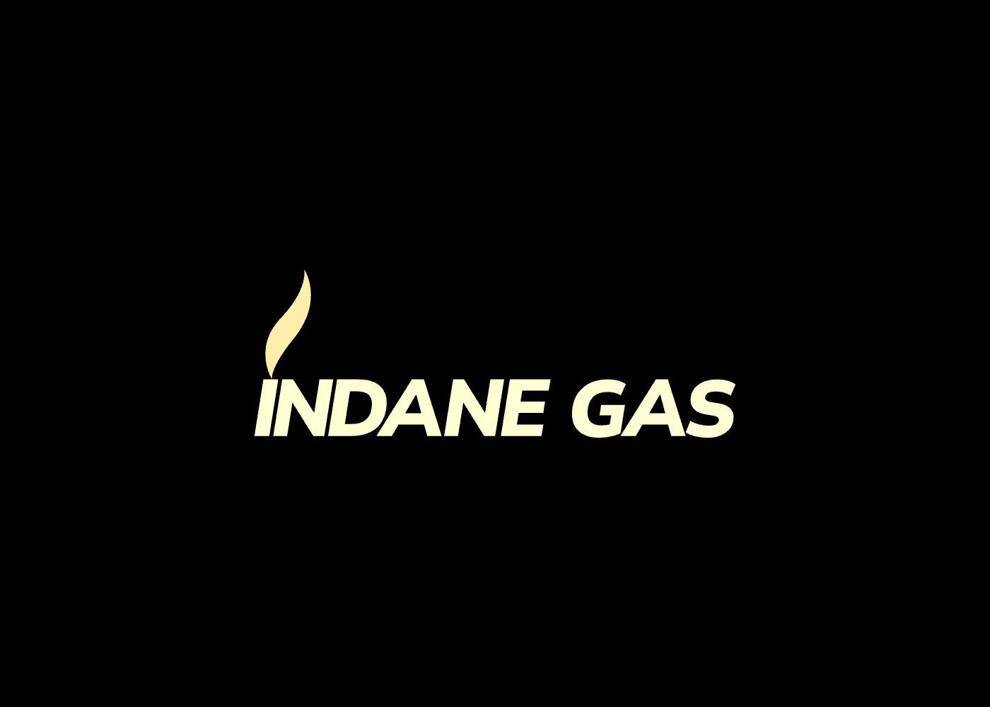 Indane Gas fire logo graphic design i letter logo logo logo design minimalist logo