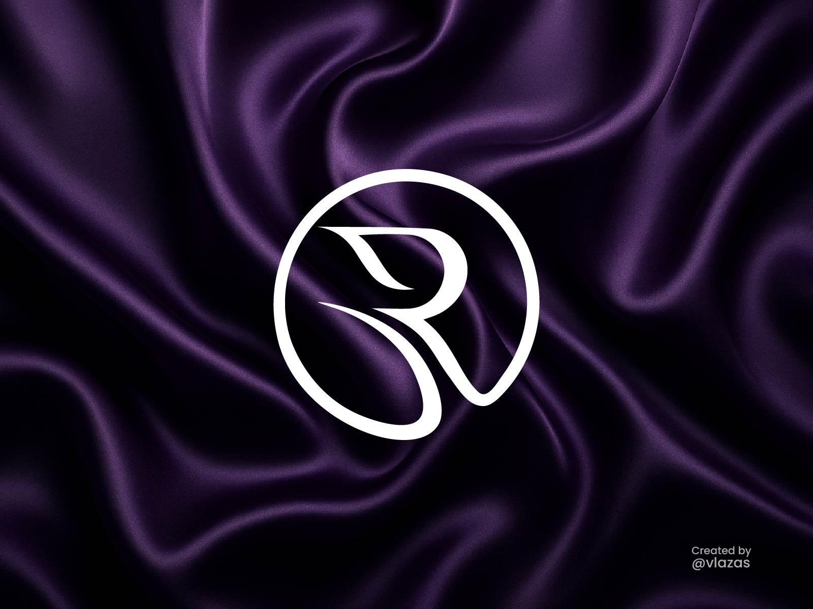R Monogram – Fluid Elegance in Motion