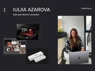 Personal Portfolio: Web & Graphic Designer Brand Identity branding case study design content first digital identity figma design graphic design minimalism modern ui personal portfolio portfolio website prototyping responsive design sales funnel self branding ui design user scenario ux design visual strategy web designer webflow ready