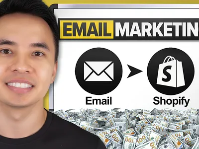 INCREASE SHOPIFY SALES WITH EMAIL MARKETING attractive thumbnail best thumbnail catchy thumbnail design eye catchy thumbnail professional thumbnail shopify thumbnail social media design thumbnail thumbnail design youtube thumbnail