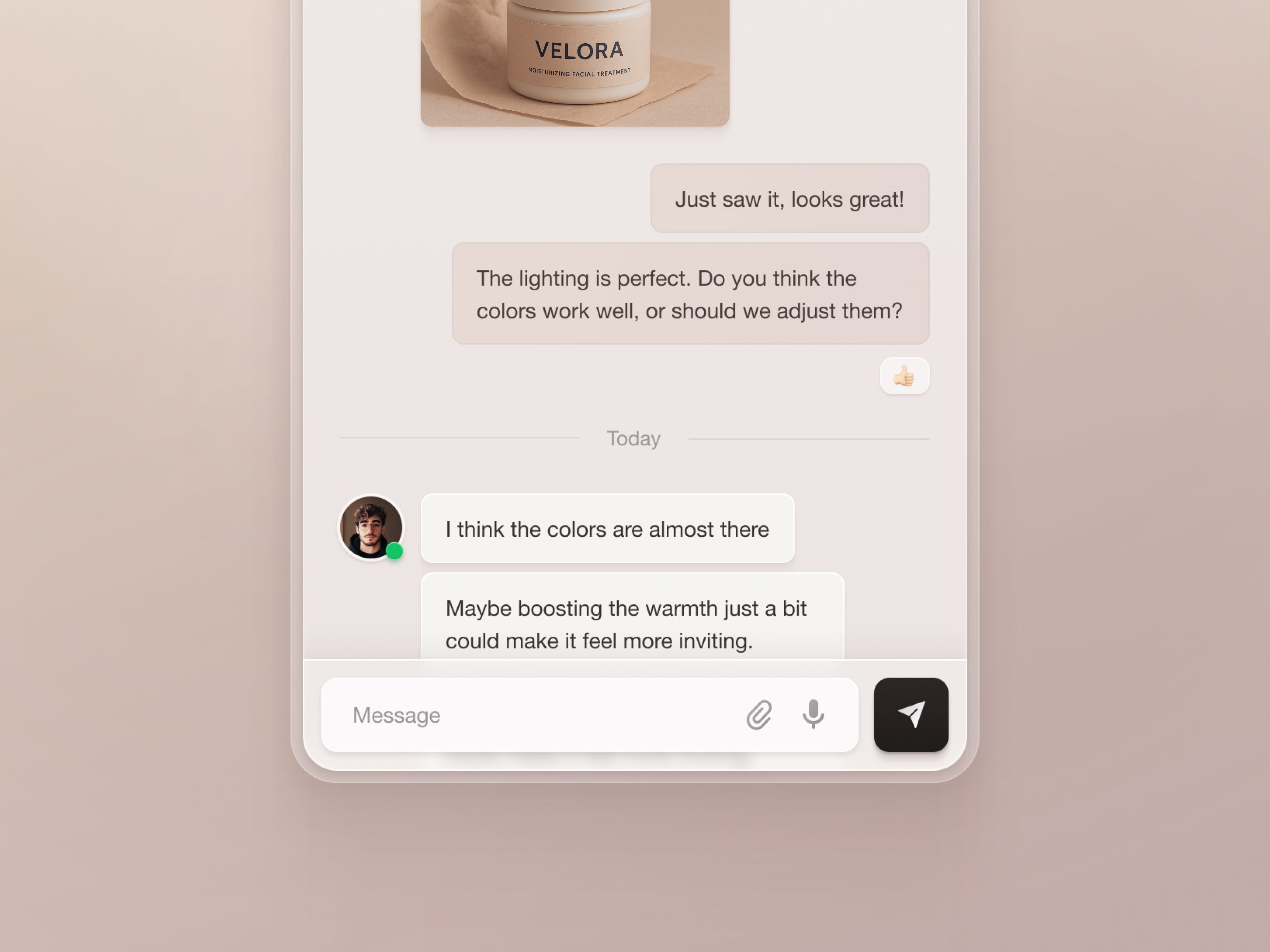 Minimal Messaging App UI app design chat ui digital product interface design message messaging mobile app product design send ui ux