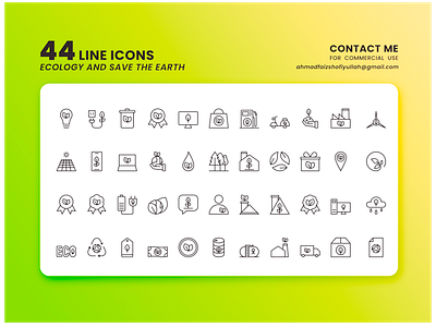 Icon Set Ecology, Save Earth! design eco ecology go green graphic design icon ecology icon fill icon glyph icon line icon pack icon set illustration nature save earth ui ux vector vectors