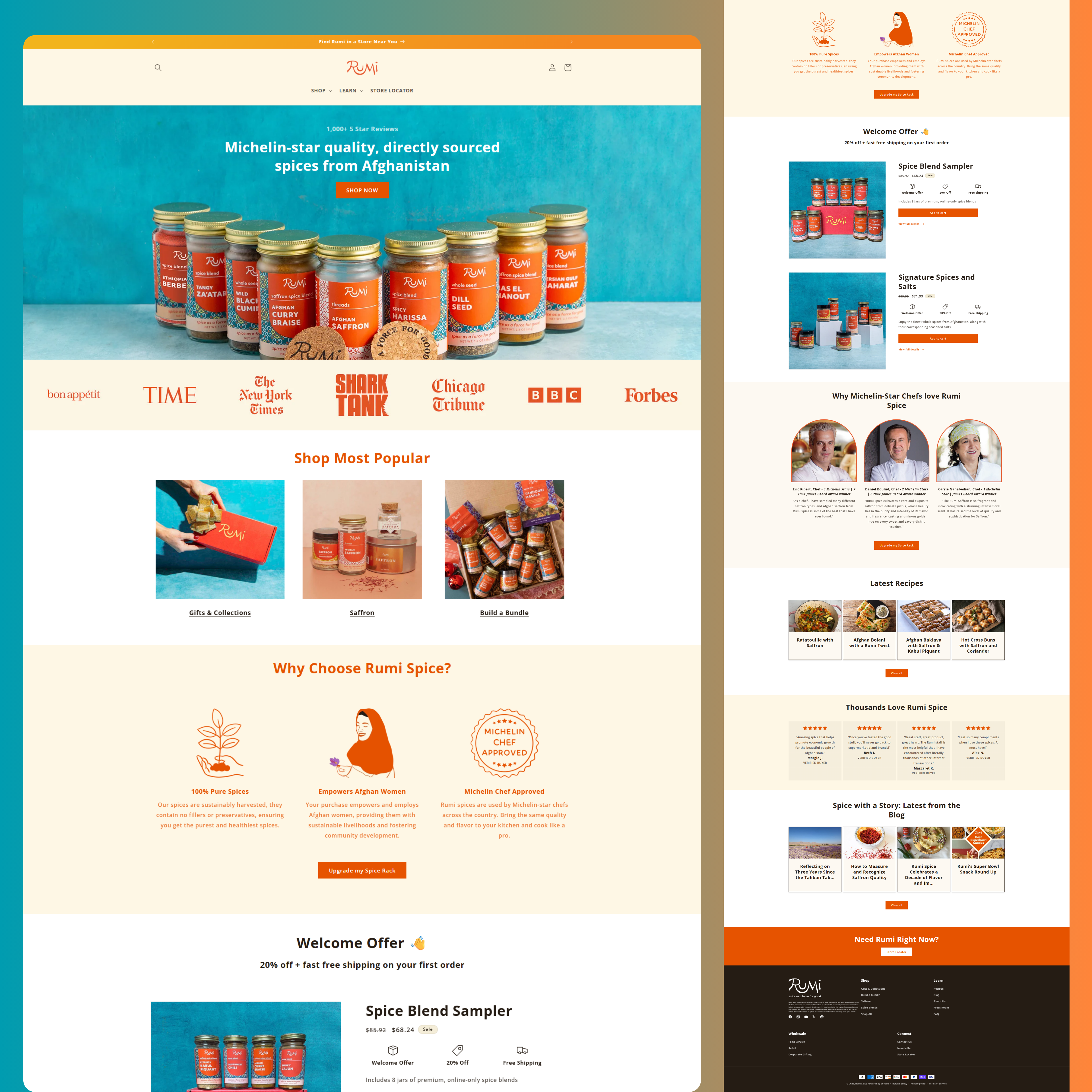 Ethical Spice Shopify Ecommerce Website animation branding design graphic design illustration instadaily shopify ui website wordpress