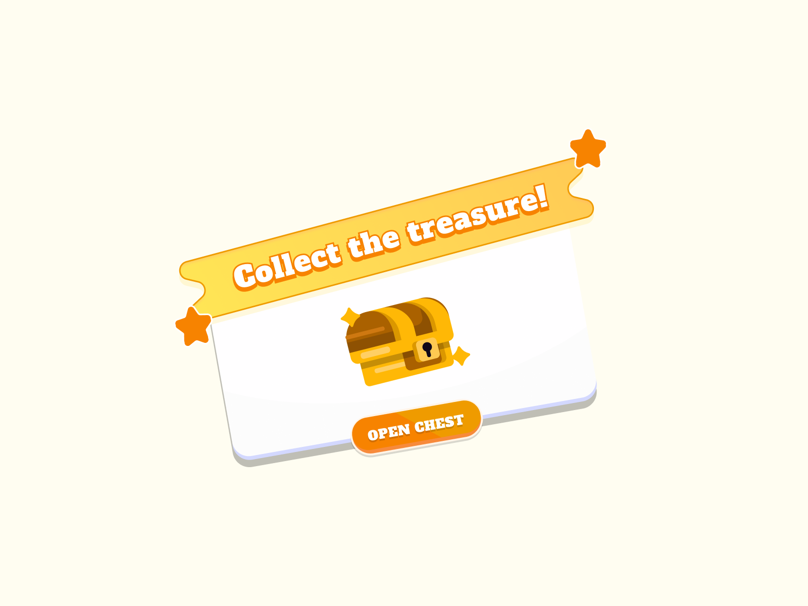 Game UI - Chest design game game ui ill illustration ui