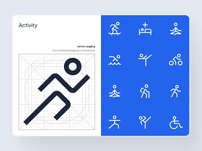 strangeicons: Healthcare & Biotech UI Icon Set - Activities activity icon biotech icons blue clean digital health icons figma icons fitness icons gradient healthcare icon family healthcare icon set healthcare icons iconography minimal minimal icons modern sports icon strangeicons ui icon set ui icons wellness icon set