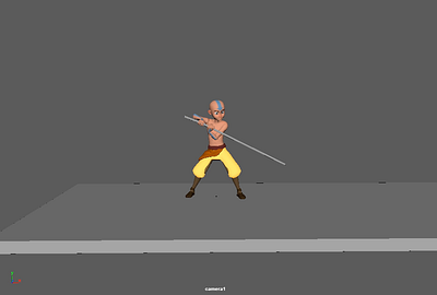 Part 1 aang kungfu 3d animation