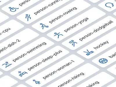 strangeicons: Healthcare & Biotech UI Icon Set - Activities asklepios icon set biotech icon set biotech icons blue clean digital health icons figma icons gradient healthcare icon family healthcare icon set healthcare icons healthtech icons iconography minimal minimal icons modern strangeicons ui icon set ui icons wellness icon set