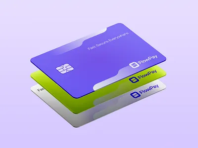 Credit Card Design for Flowpay bank branding card credit card debit card gfxmanjur logo logo design money pay payment trasfer vector