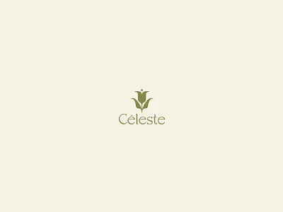 Céleste — Elegant Beauty Brand Logo Design beauty brand identity branding cosmetics floral logo luxury minimal organic typography