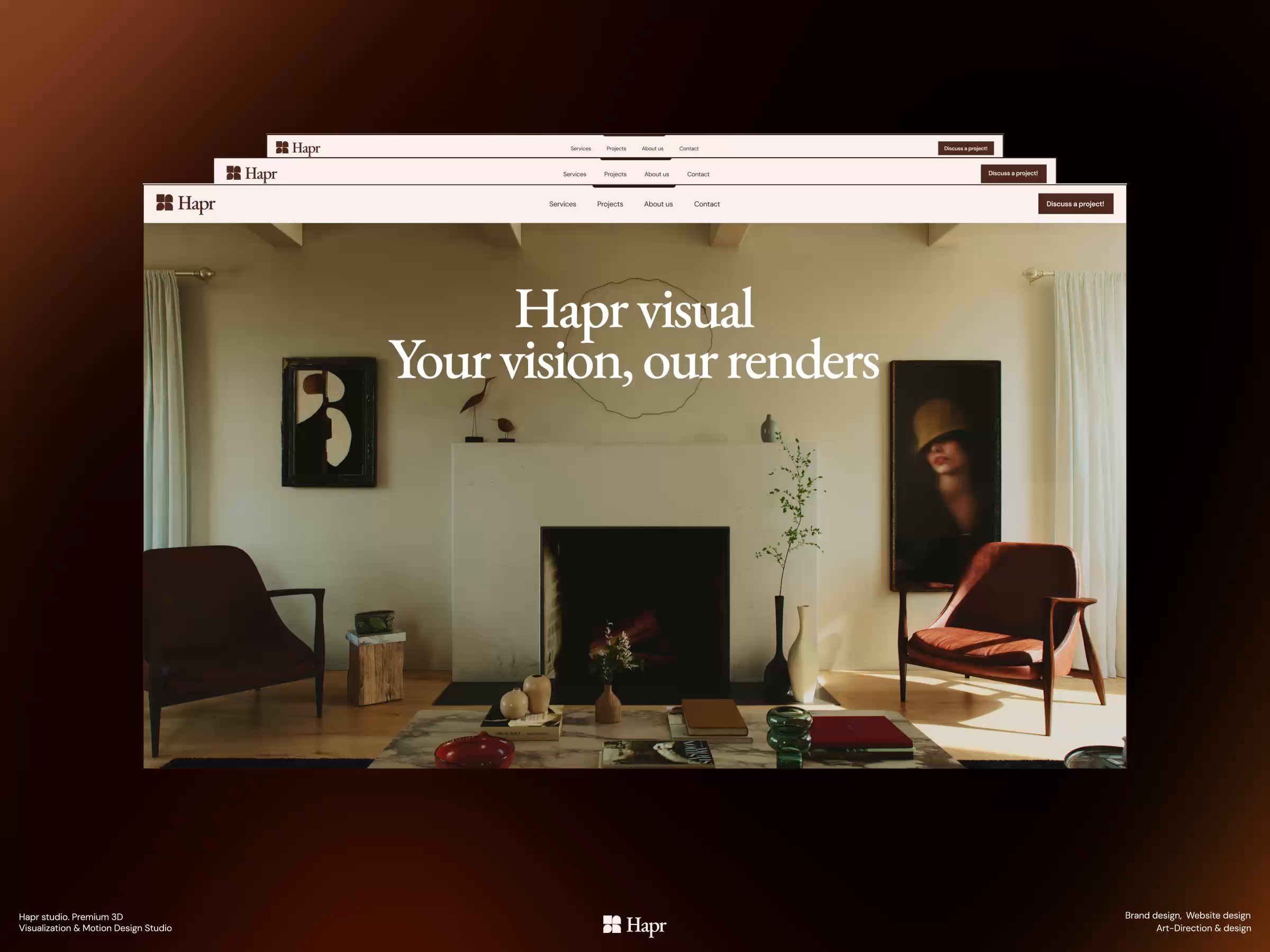 Example of Premium Website Design & UX/UI Strategy