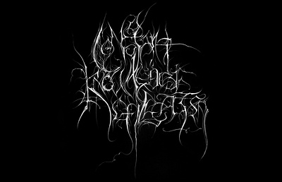 A Constant Knowledge of Death extreme metal logo underground art void
