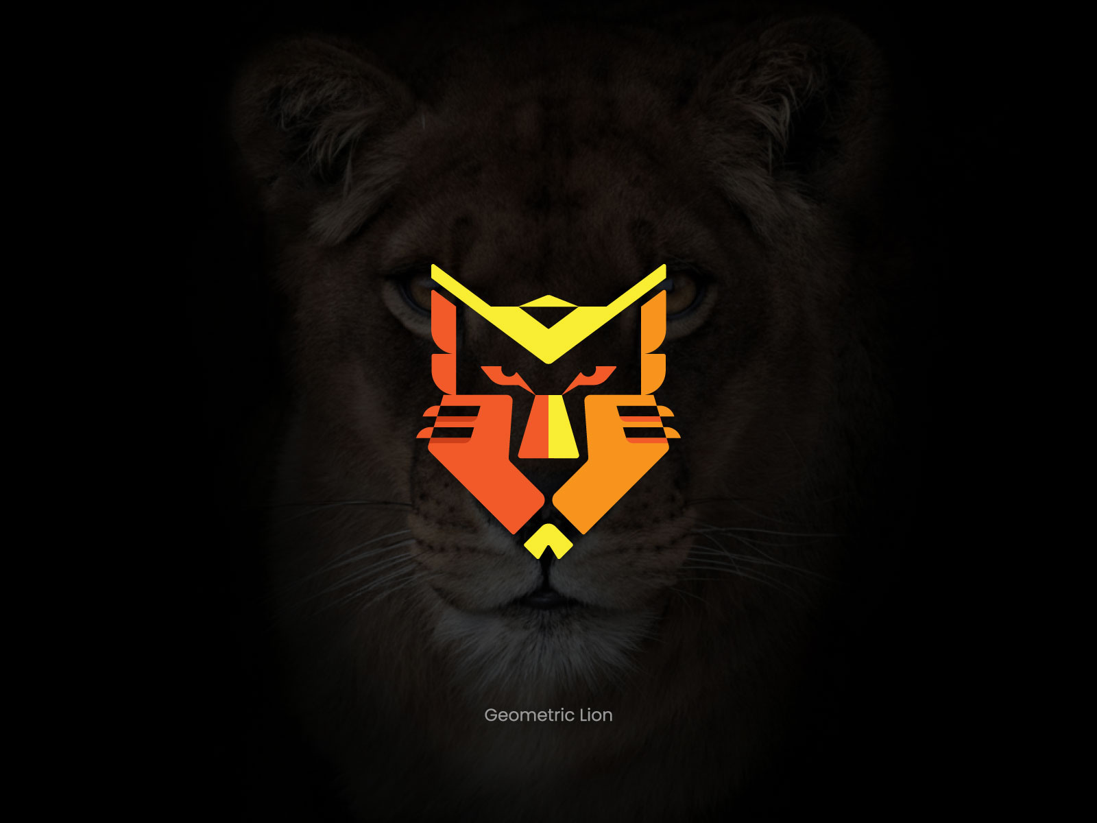 Geometric Lion Logo for Tech, Gaming & Security Brands abstract lion logo brandidentity branding creative logo digital logo design gaming logo geometric lion iconic logo lion brand mark lion logo logo logodesign logotype mascot logo modern logo premium logo professional logo security brand logo security logo tech logo