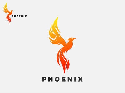 Phoenix Logo corporate fly graphic design immortality logo luxurious modern phoenix bird logo phoenix creative logo phoenix for branding logo phoenix logo for sale red regal royal simple typography ui ux vector wings wisdom