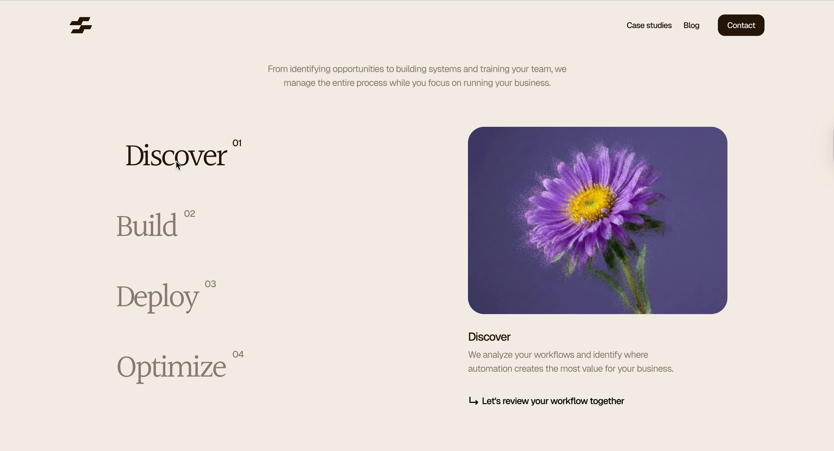 Example of Web Experience Framework