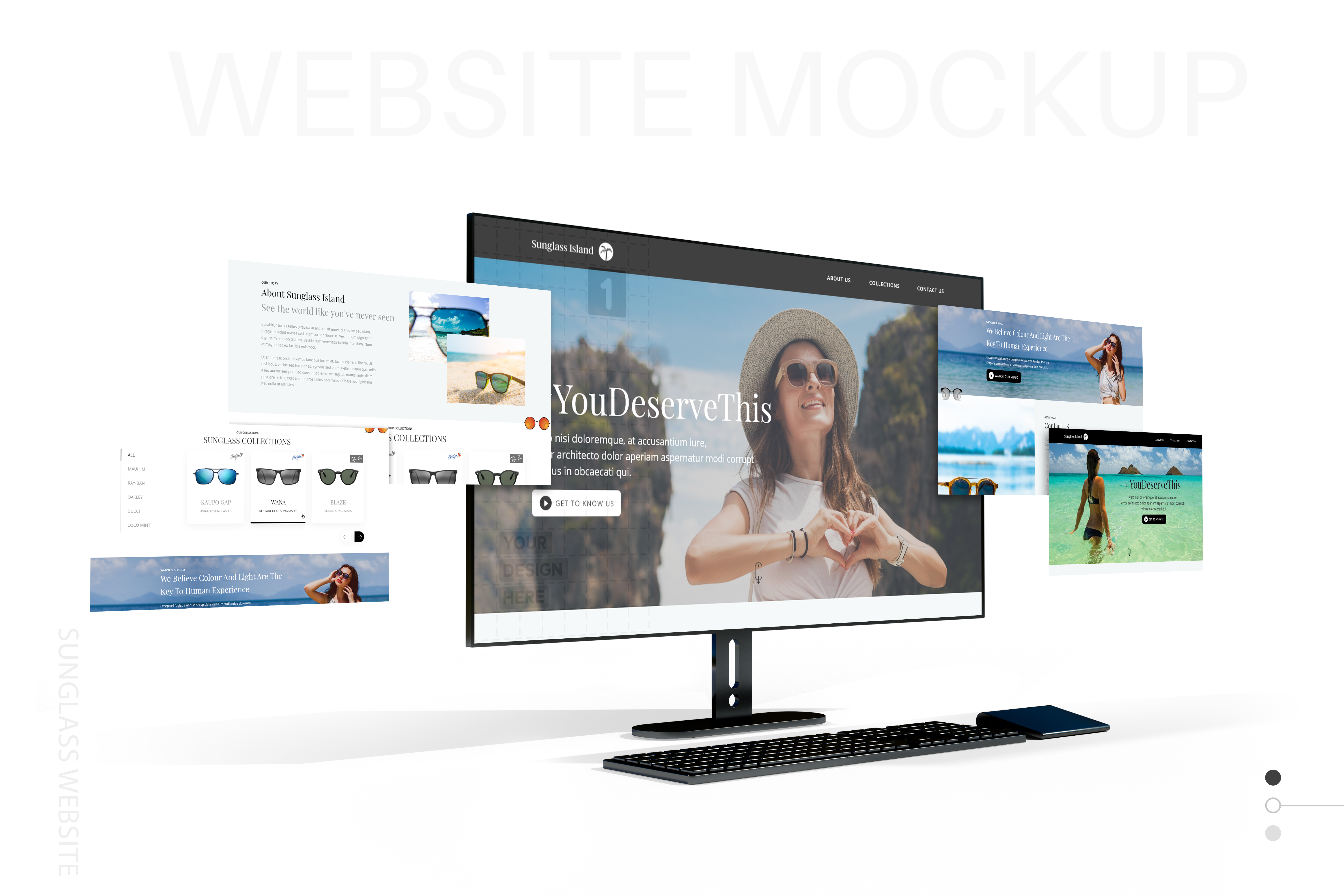 Sunglass Island Website