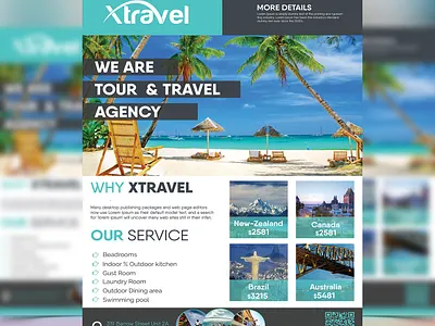 XTravel Flyer Design | Tour & Travel Agency Promotion booking flyer brochure design event flyer flyer flyer design flyer event flyer ideas flyer template flyers holiday flyer print print design promotion flyer tour tourism travel travel agency travel flyer travel marketing vacation flyer