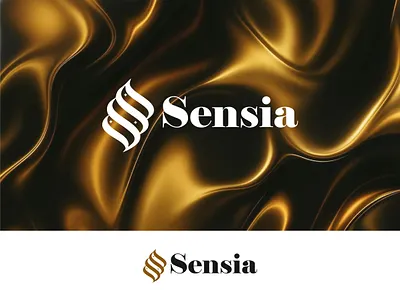 🔥 Sensia – Luxury Minimal Brand Logo | For Sale 🔥 branding graphic design logo