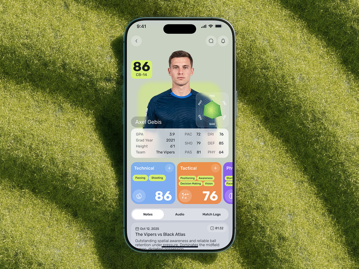 Pro Scout App: Visualizing High-Stakes Data Image 1
