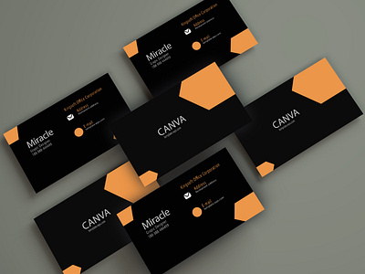 Business card design. animation branding graphic design logo motion graphics