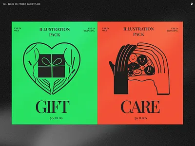 Gift and Care character design design illustration new year product ui vector webdesign