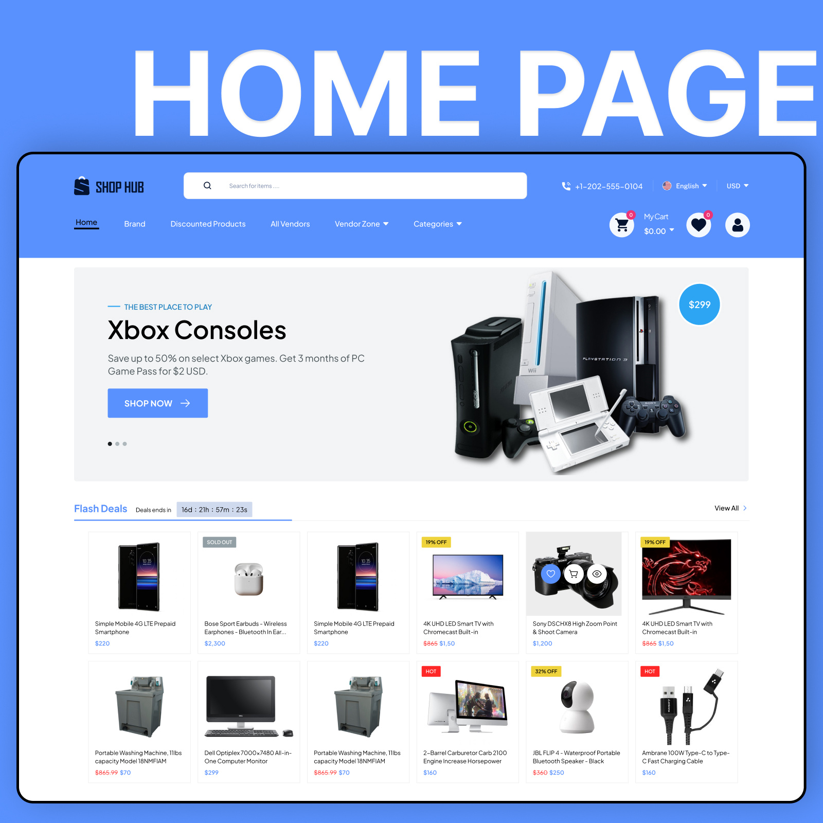 Modern Multi-Vendor eCommerce UI Design | Shophub | Apptechies dashboard ecommerce ecommercewebsite marketplace saas uidesign uiux web app webdesign