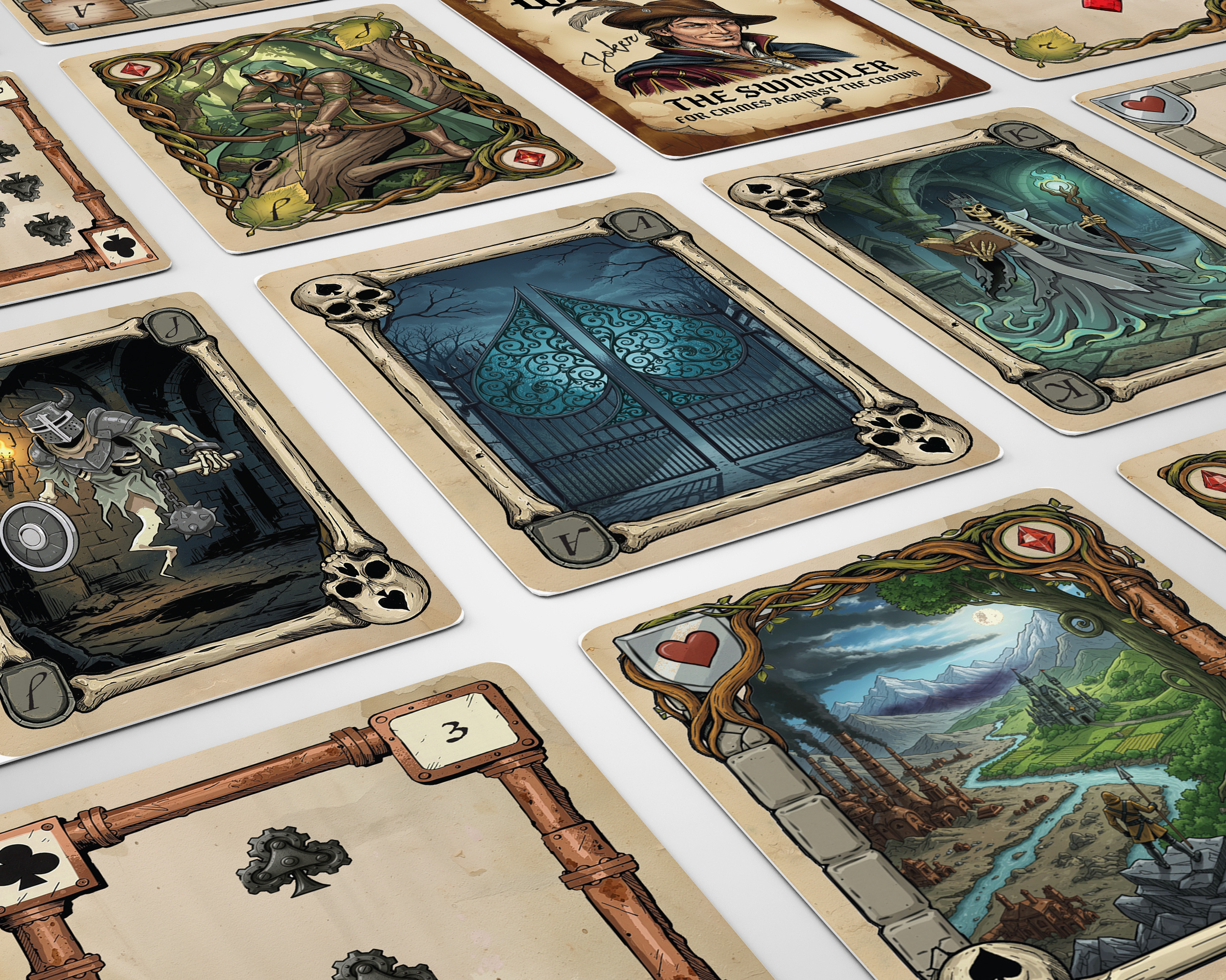 Case Study: Stone & Steel Fantasy Poker Deck