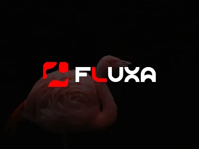 Fluxa logo design bold confidence creativity design dynamic evolution expression flexibility flow future identity innovation modern movement premium simplicity style vision