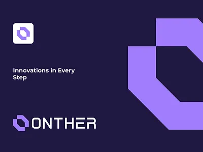 ONTHER | Tech logo design brand guideline brand identity branding brands creative logo design graphic design logo onther tech tech brand tech logo tech logo design tech startup visual idenity