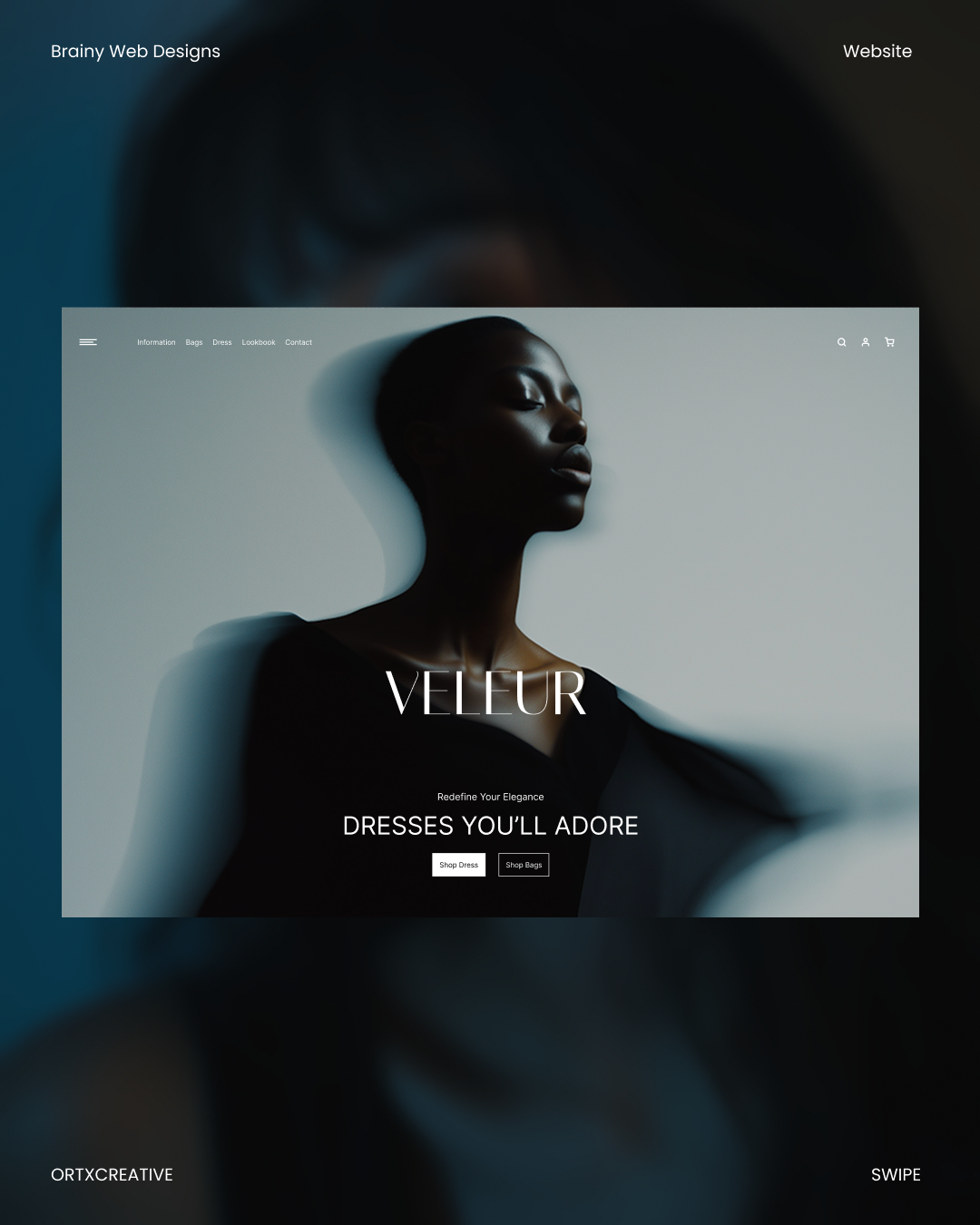 Veleur Website Designs. branding graphic design logo ui