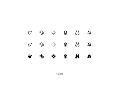 The Explorer's Toolkit: Nature & Tools adventure figma figma icon framer free icon icon mapicons nature icon travelui website icon