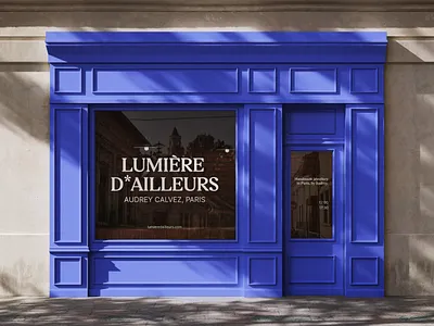 lumière d'ailleurs . brand identity works brand brand creation brand identity branding illustration logo logo creation logo design logotype