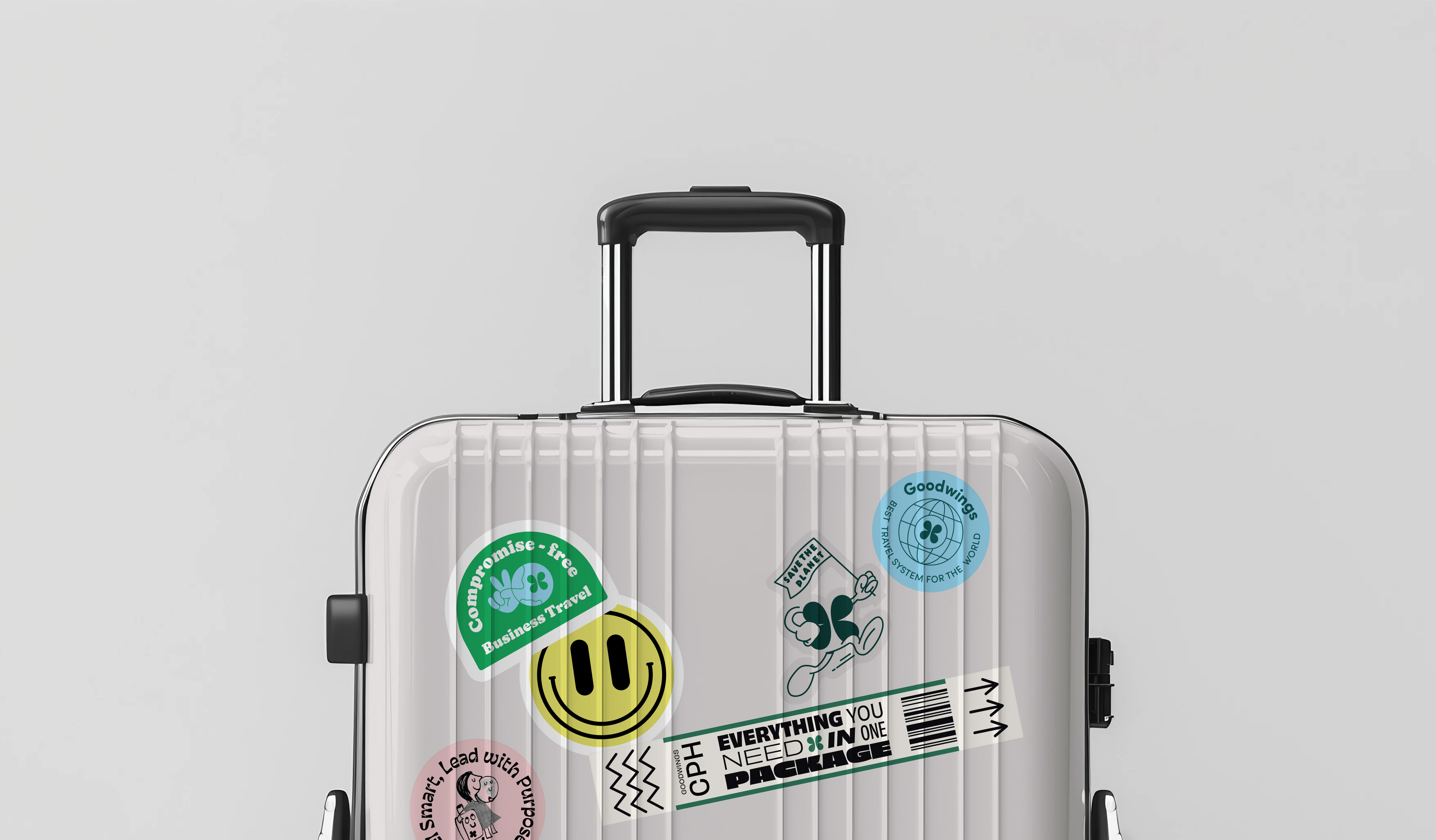 Trade Show Promo Kit · GBTA 2024 booth design branding event design exhibition design graphic design marketing design print design trade show visual identity