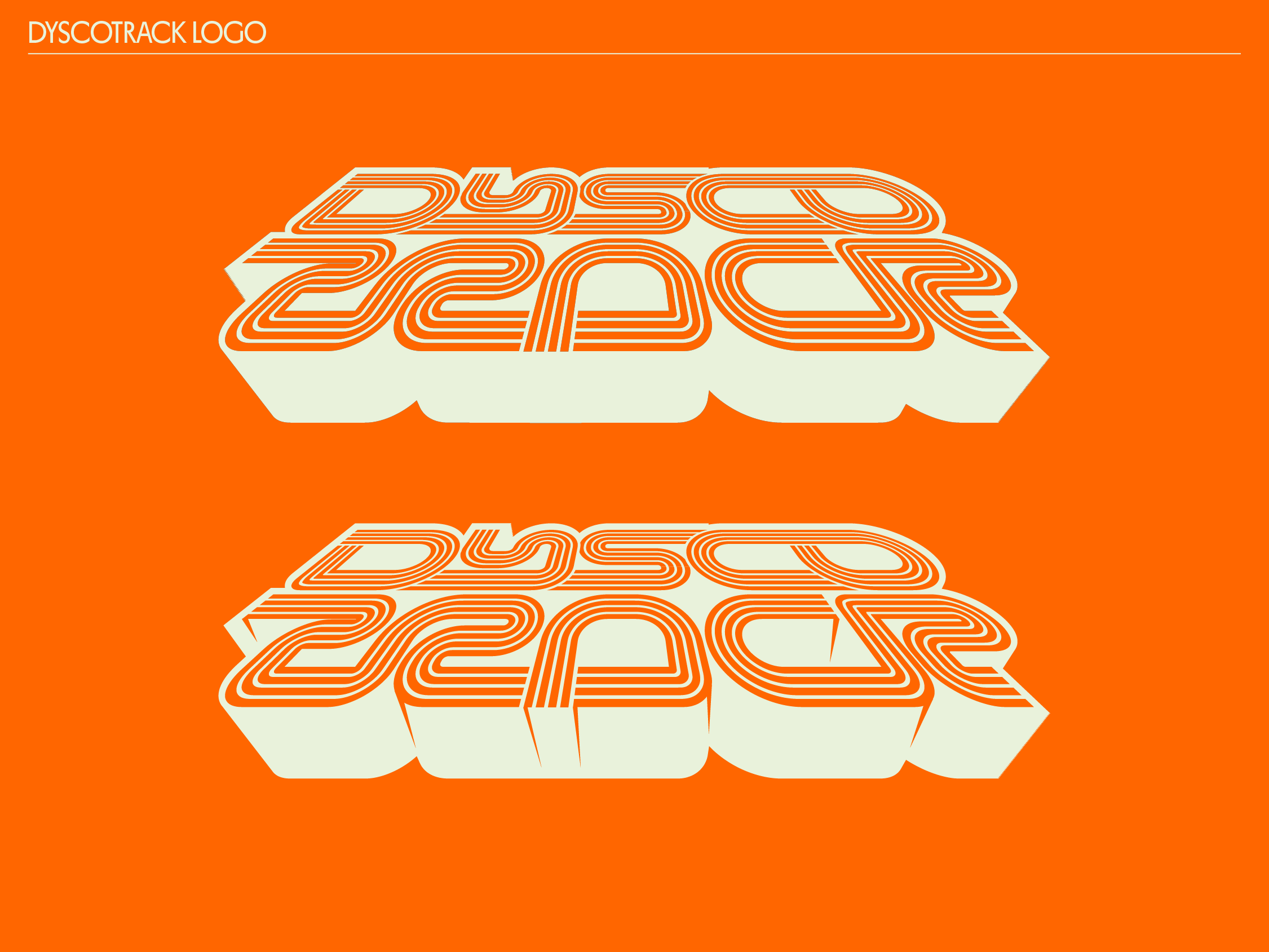 Example of Custom Funky Type And Lettering