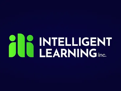 Logo design for Intelligent Learning Inc. branding graphic design illustration logo