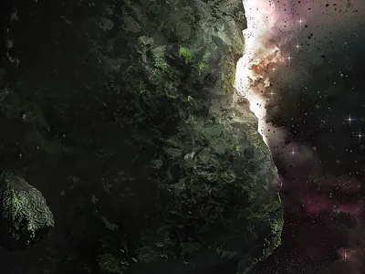 Space Rock asteroid rocks space