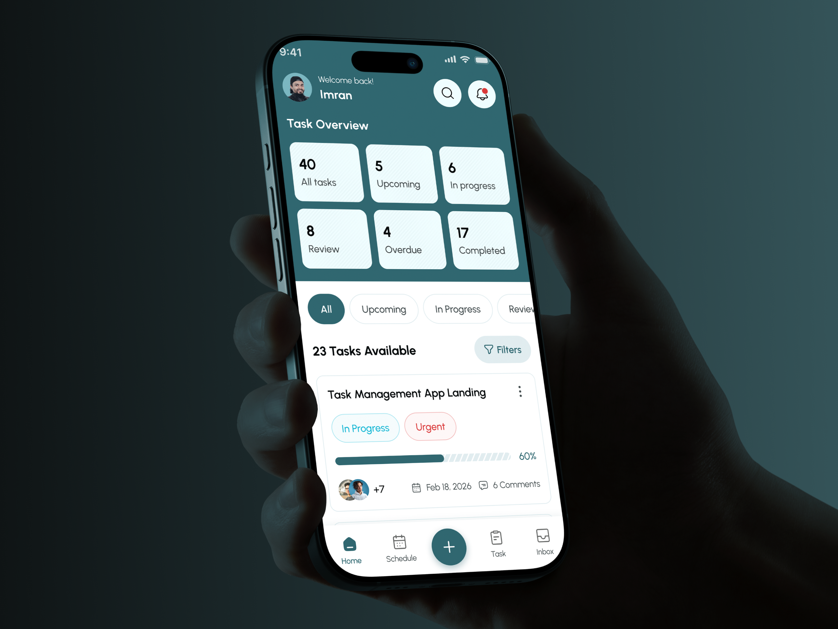 Klip Task – Mobile App ai productivity app gamified ux kanban board mobile app mobile app ui orionix orionix studio product product design productivity productivity app project management smart scheduling task task management to do list typography ui ux