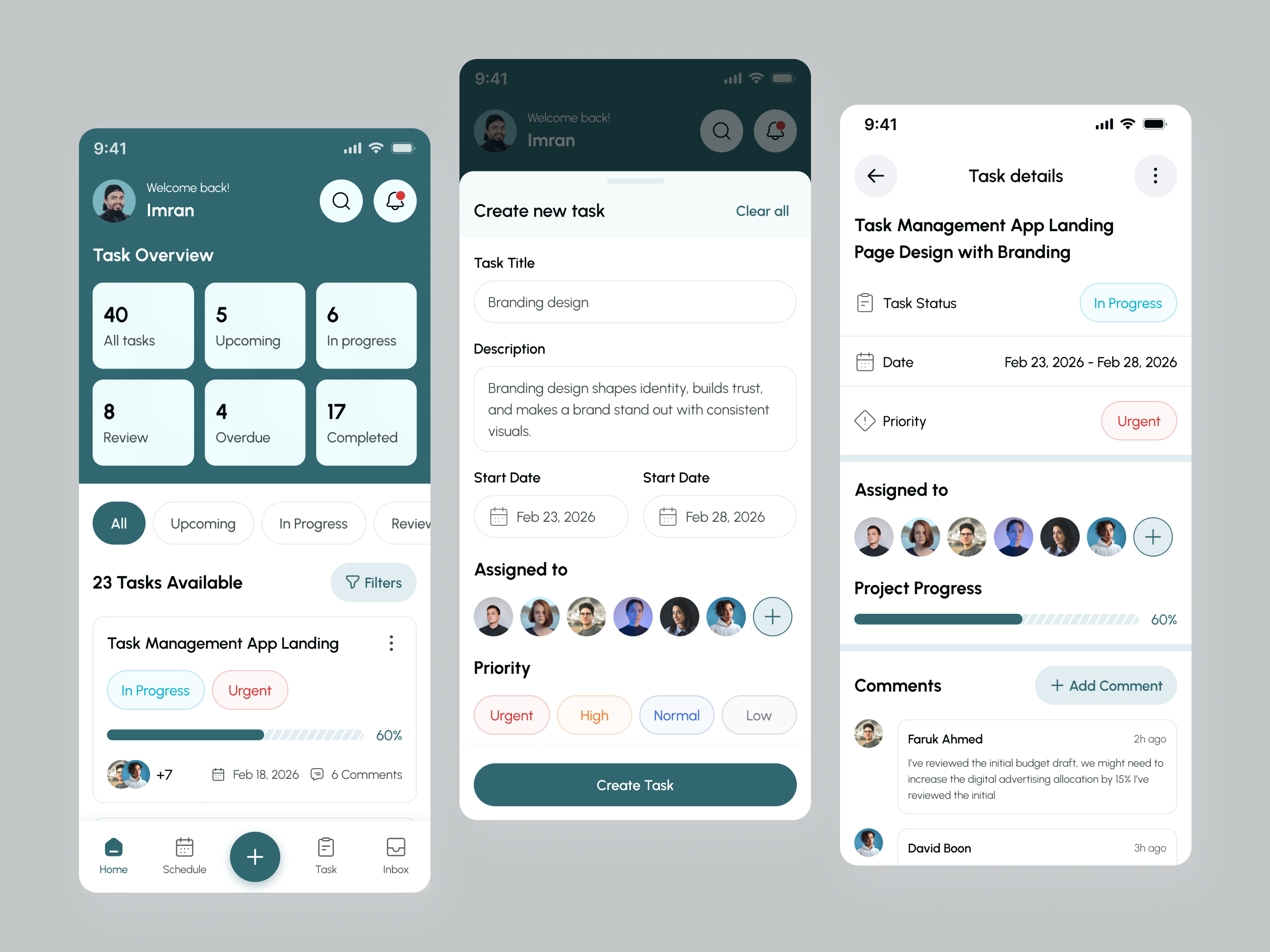 Example of Mobile App UX/UI Design