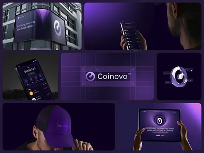 Coinovo™ Crypto Platform Design – Branding, Website & UI/UX 3d animation blockchain brand identity brand system branding branding agency crypto crypto design dashboard design system graphic design logo motion graphics trading platform ui ui design ux design web3 website