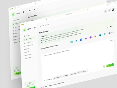 AI Humanizer - AI Detection Tool SaaS Dashboard Design ai detection ai humanizer ai humanizer saas interface product saas dashboard saas tool service startup ui ux web