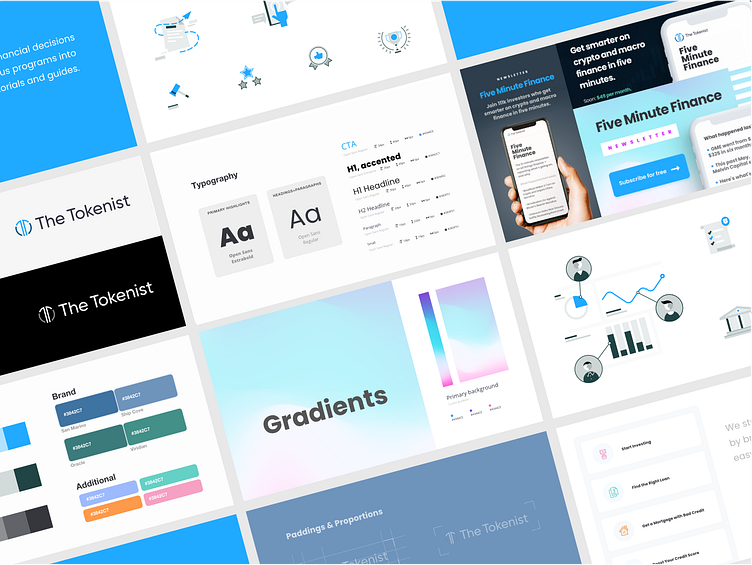 The Tokenist | Design Direction for Finance Media Platform by Sasha ...