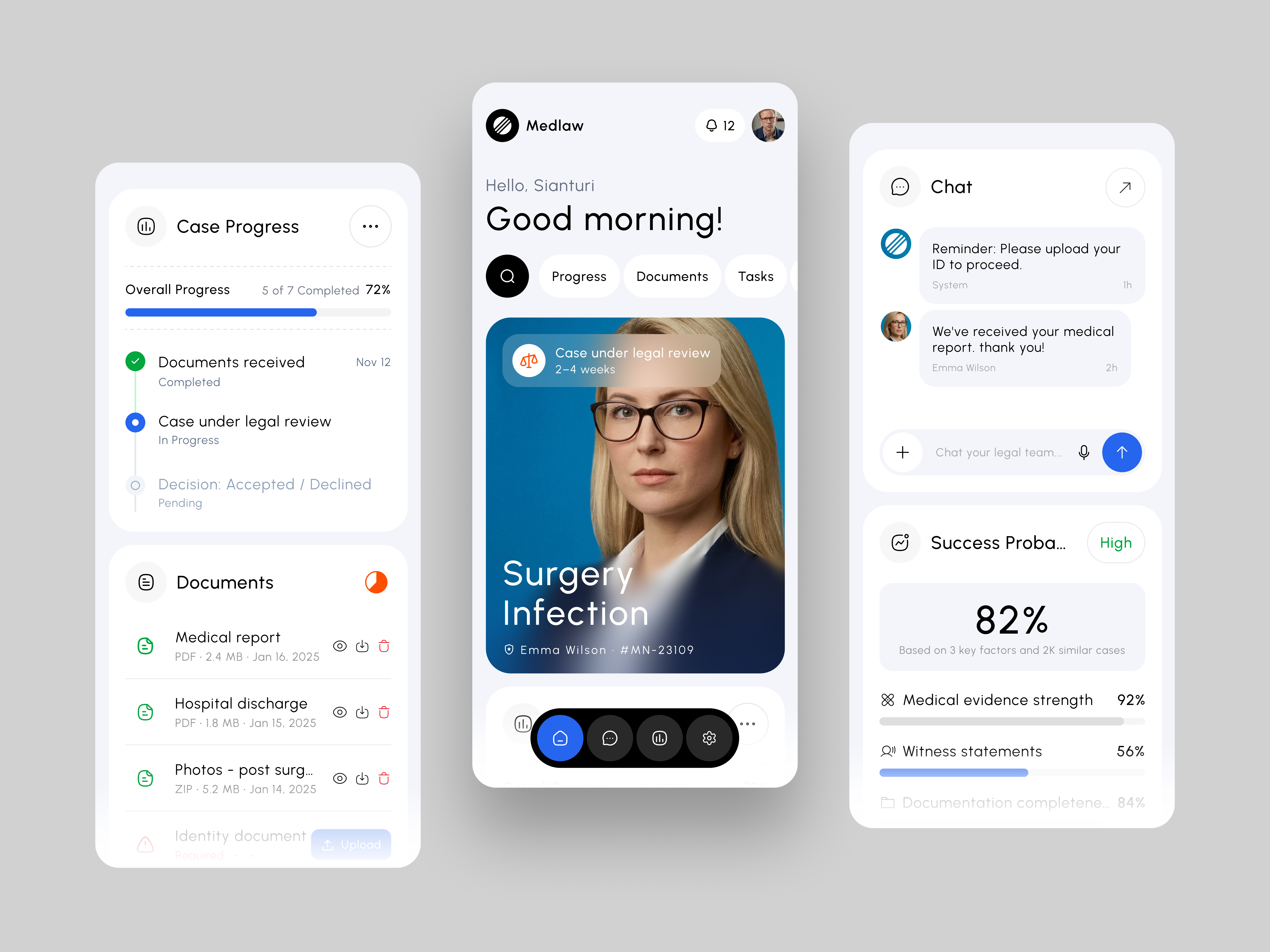 Example of UI/UX Designer Monthly Retainer